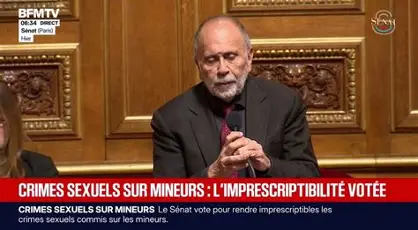 Le Sénat vote l&rsquo;imprescriptibilité des crimes sexuels commis sur les mineurs